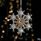 Christmas Decorations Sequins Acrylic Transparent Pendant