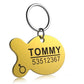 Small Pendant Anti-lost Pet Titanium Steel Tag