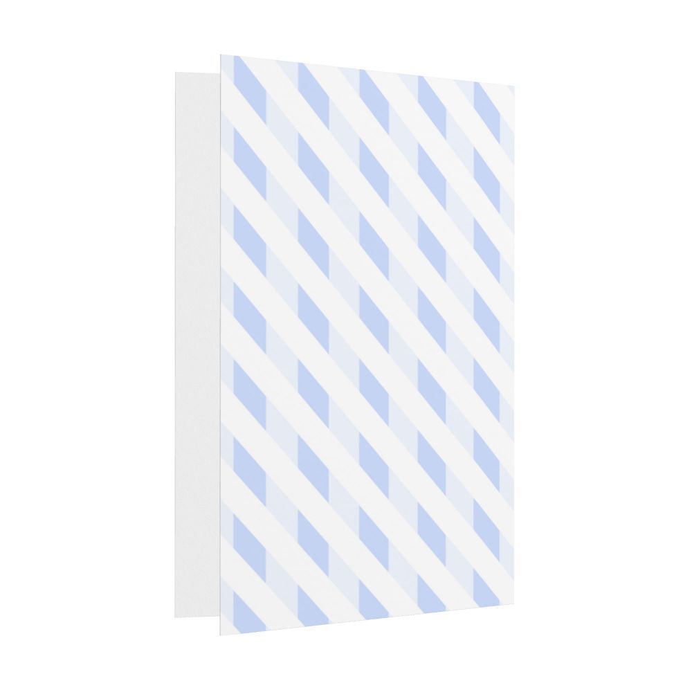 Vertical Thick And Tough Pearl Paper Holiday Card