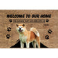 Personal Name Pet Cat And Dog Rug