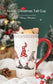 Christmas Large Capacity Ceramic Relief Cup