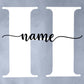 Personalized Baby Name Bodysuit Custom Newborn Clothing