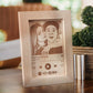 Birthday Gift Woodcut Painting DIY Photo Carved Wooden Board