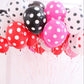 Birthday Wedding Marriage Proposal Decoration Polka Dot Balloons