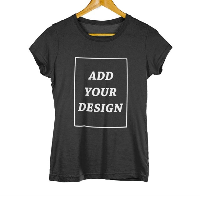 Cotton Custom T-shirt Making Your Design Log