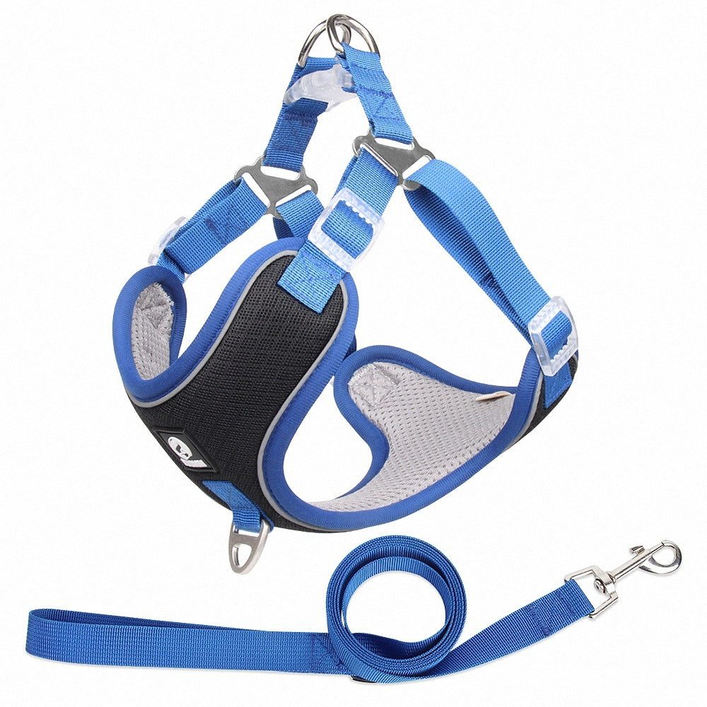 Breathable Pet Harness Adjustable Leash - Tiki's Geschenke Boutique