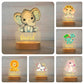 Lamp Creative Gift For Girlfriend Holiday Gift Acrylic Plug-in Led Bedside Lamp