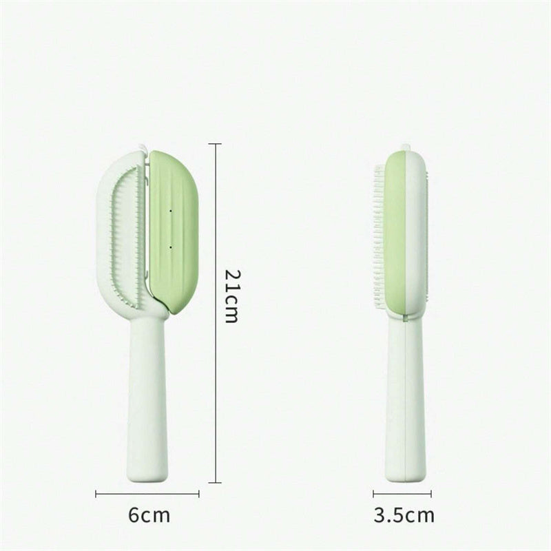 Peignes de massage autonettoyants 3 en 1, brosse d'épilation flottante