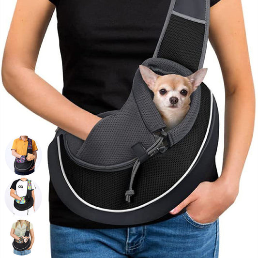 Sac de transport pour animaux de compagnie, sac à bandoulière Portable d'extérieur pour femmes, pour chiens et chats