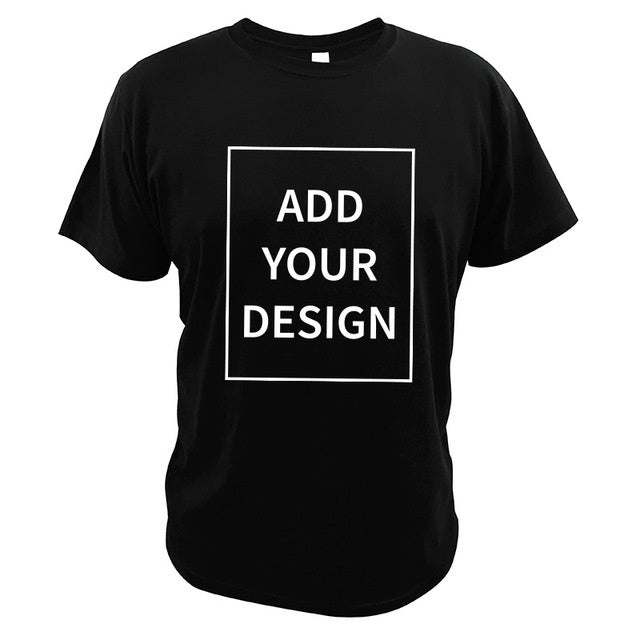 Cotton Custom T-shirt Making Your Design Log