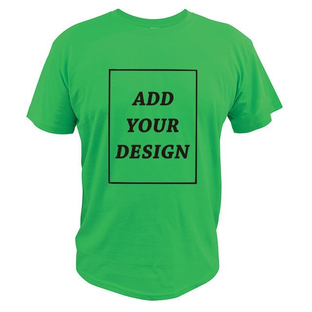 Cotton Custom T-shirt Making Your Design Log