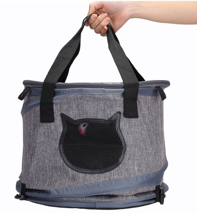 Sac de transport pliable pour animaux de compagnie