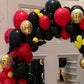 203pcs DIY Red Black Ladybug Latex Balloons Garland Arch Spot Polka Dot Party Baloons