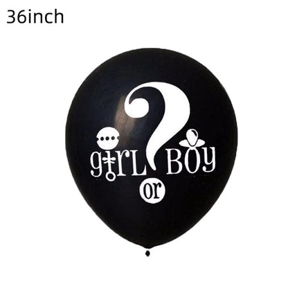 Boys And Girls Gender Revealed Latex Balloons