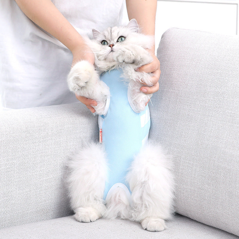 Cat Clothes Summer Clothes Thin Pet Care Suit - Tiki's Geschenke Boutique