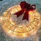 Weihnachts girlande 50cm leuchtendes LED-warmes Licht