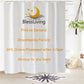 Creative Digital Printing Polyester Shower Curtain