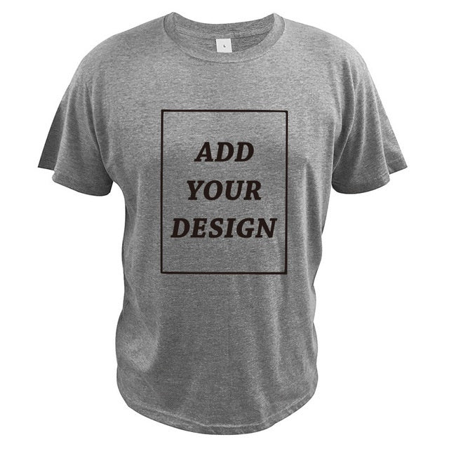 Cotton Custom T-shirt Making Your Design Log