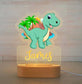 Exclusive Name Cartoon Anime Wooden Lamp Ornament