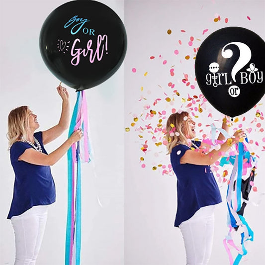 Boys And Girls Gender Revealed Latex Balloons