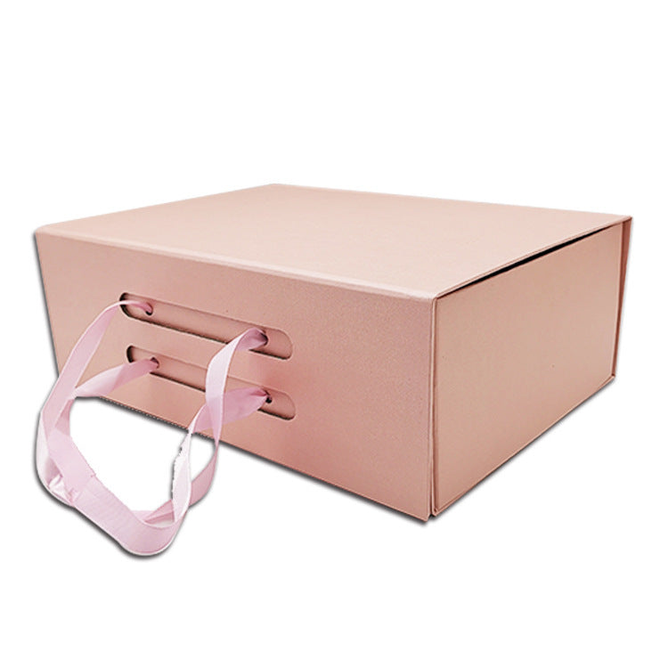 Flip Shoe Gift Box Folding Packaging Carton General Purpose Packaging Box For Clothes And Bags