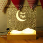 Gift Usb Atmosphere Student Gift Bedroom Decoration Message Board 3d Night Light