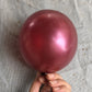 Burgundy Pearl Latex Helium Balloons Wine Red Party Globos