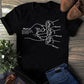 Hand Drawn Mom Kids Fist Collision Shirt Personalized T-shirt