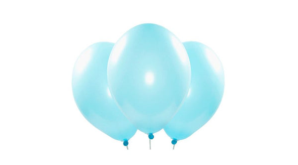 Ballons blau soft 25 Stück