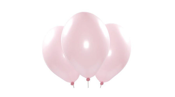 Ballons rosa soft 25 Stück