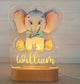 Exclusive Name Cartoon Anime Wooden Lamp Ornament