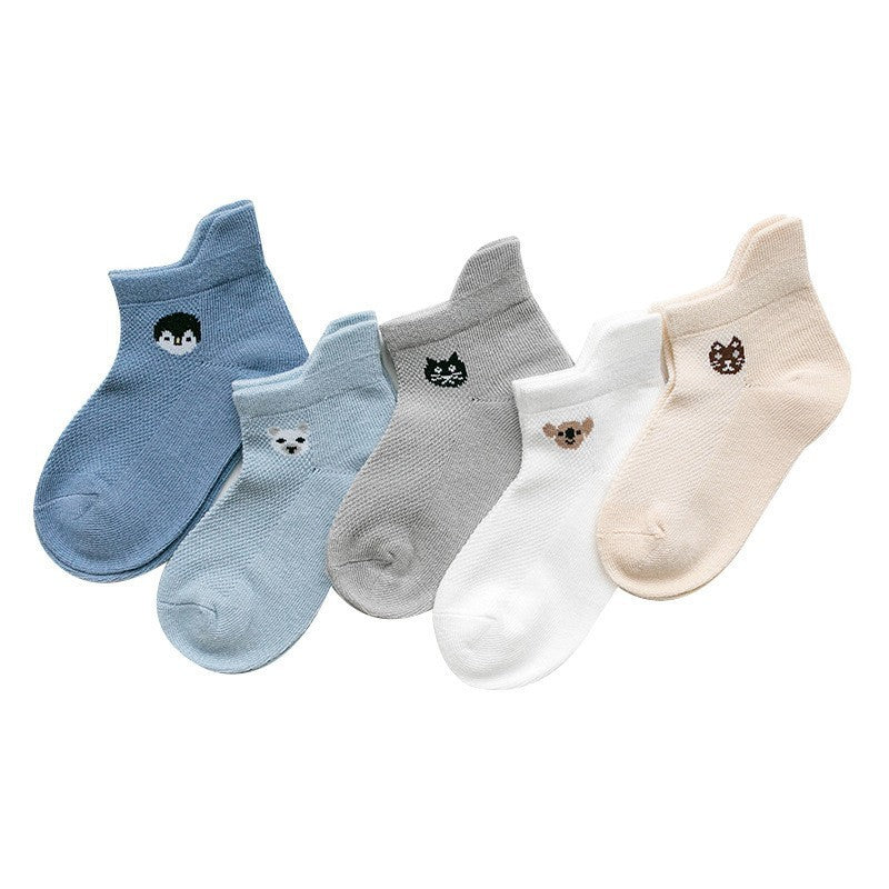 Baumwolle atmungsaktiv männlichen und weiblichen baby socken