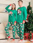 Weihnachten Pyjamas Für Familie Passenden Familie Weihnachten PJs Sets Santa Claus Gedruckt Top Nachtwäsche