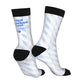 16in Thick Contrast Color Mild Skin-friendly Socks