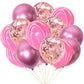 Birthday Party Decoration Sequin Latex Balloons Set