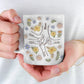 3D Hand In Hand Ceramic Coffee Mark Water Cup