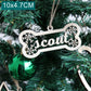 Christmas Tree Wooden Pendant Ins Mini Holiday Love