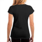 Ladies V Neck Cotton Summer Shirt Top