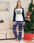 Family Matching Christmas Pajamas Set Xmas Long Sleeve Sleepwear Nightwear For Couples Kids Baby