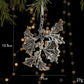 Christmas Decorations Sequins Acrylic Transparent Pendant