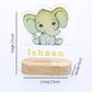 Exclusive Name Cartoon Anime Wooden Lamp Ornament