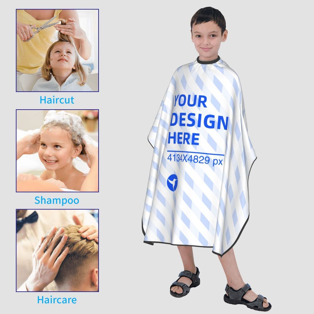 39x47in Skin-friendly And Dry Children's Haircut Apron