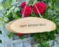 Personalized Wooden Garden Plaque Christmas Gift