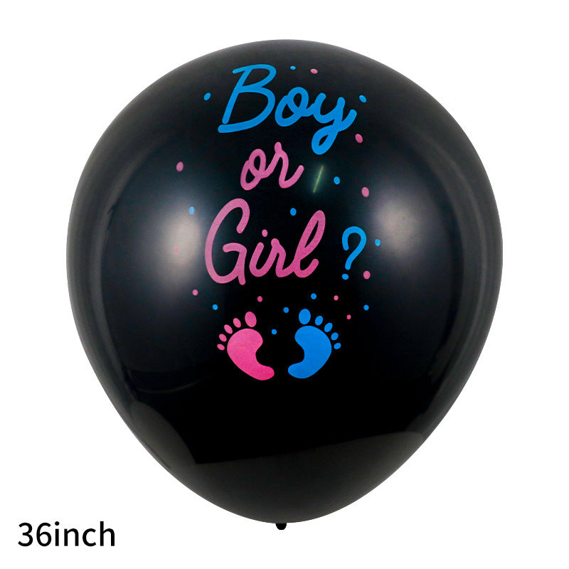 Boys And Girls Gender Revealed Latex Balloons