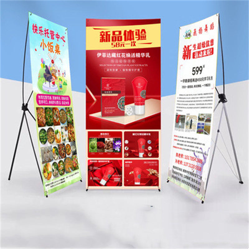 Indoor Minimalist Poster Display Advertising Stand